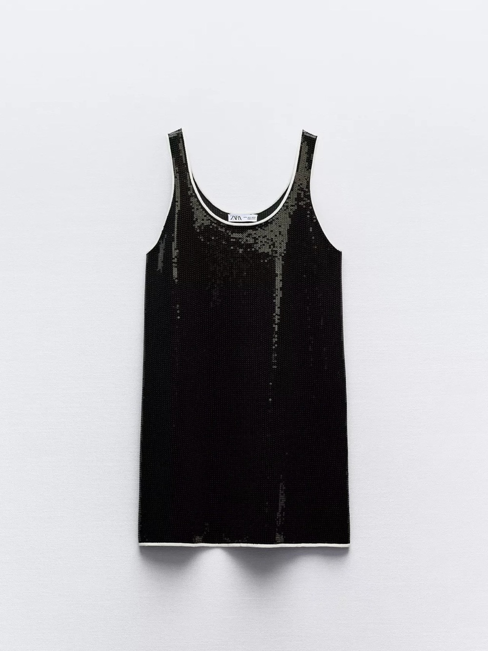 Zara Black Sequin Dress